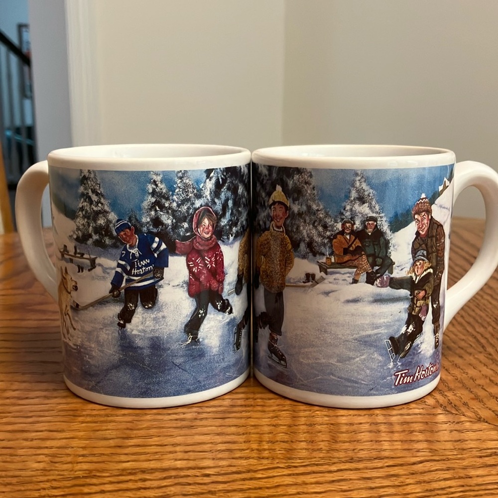Skating Pond - Tim Horton limited edition mugs.